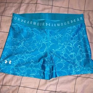 Under armor spandex shorts